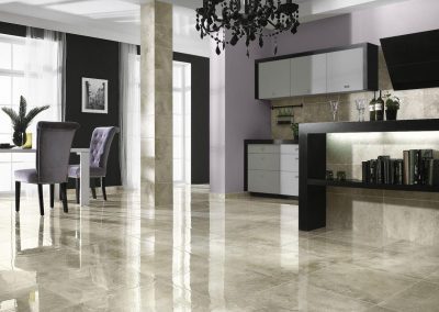 elegant-flooring-ideas-materials-kitchen-and-modern-storage-cabinet-with-white-granitte-flooring
